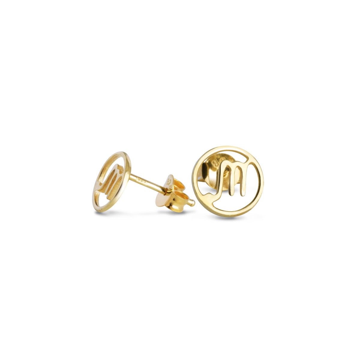Anting Stud Koleksi Zodiak Sterling silver 925