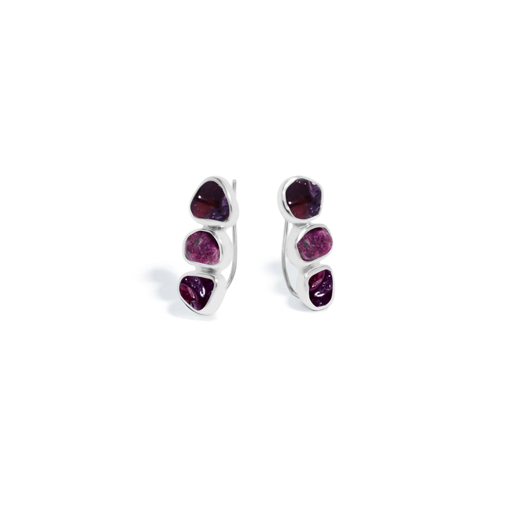Anting Drop Koleksi Pristine Chakra Third Eye Perak 925