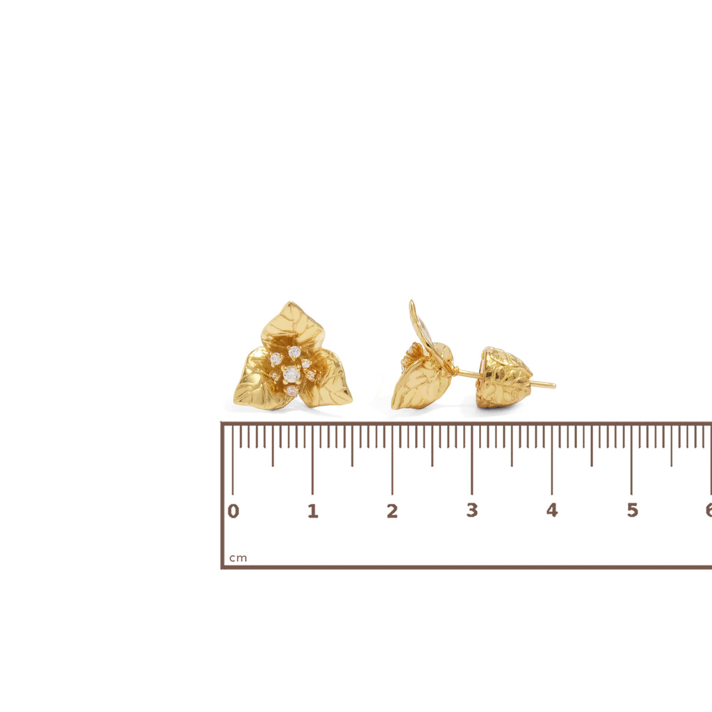Anting Subeng Medium Perak 925 Koleksi Bougenville