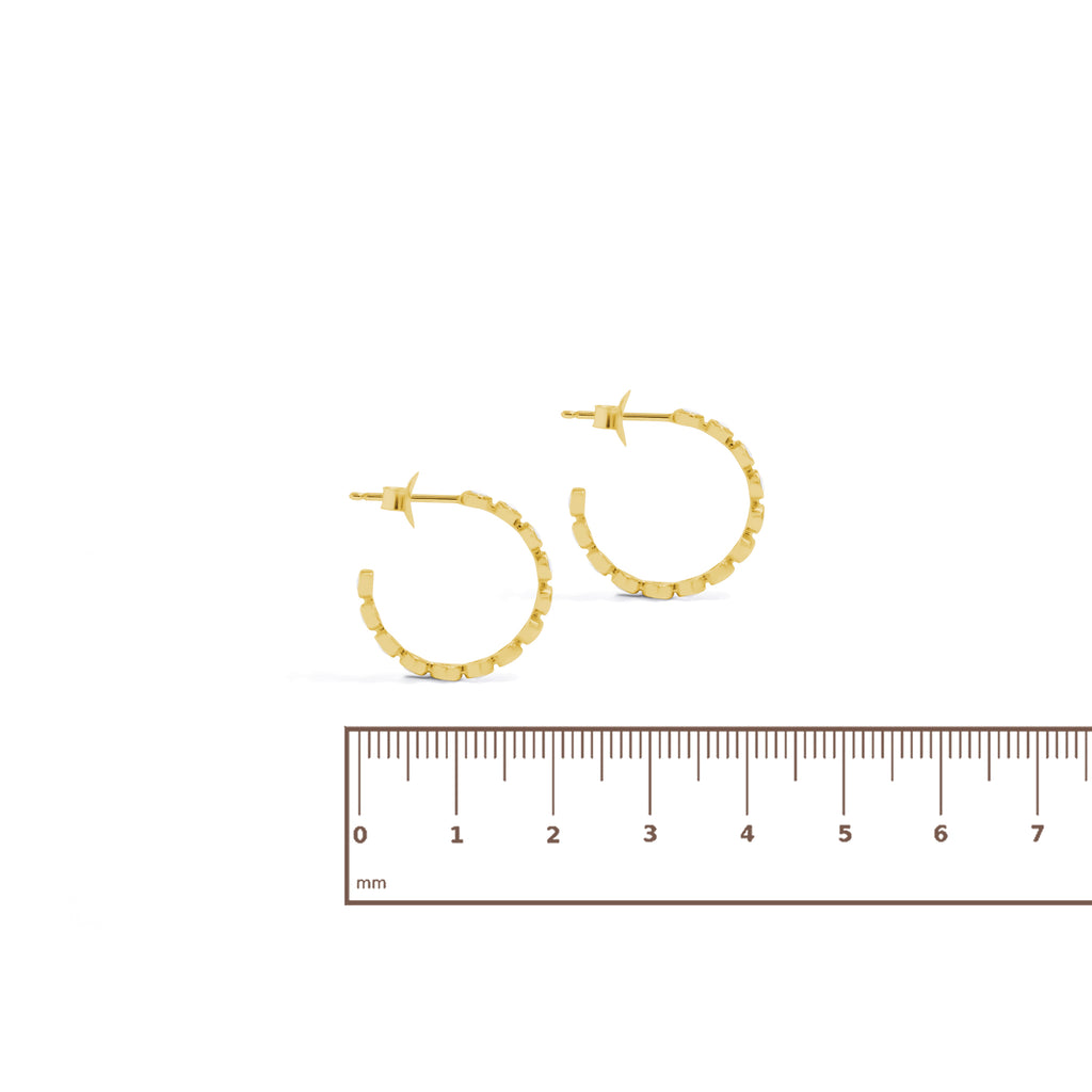Petite Sterling Silver 925 Hoop Earrings