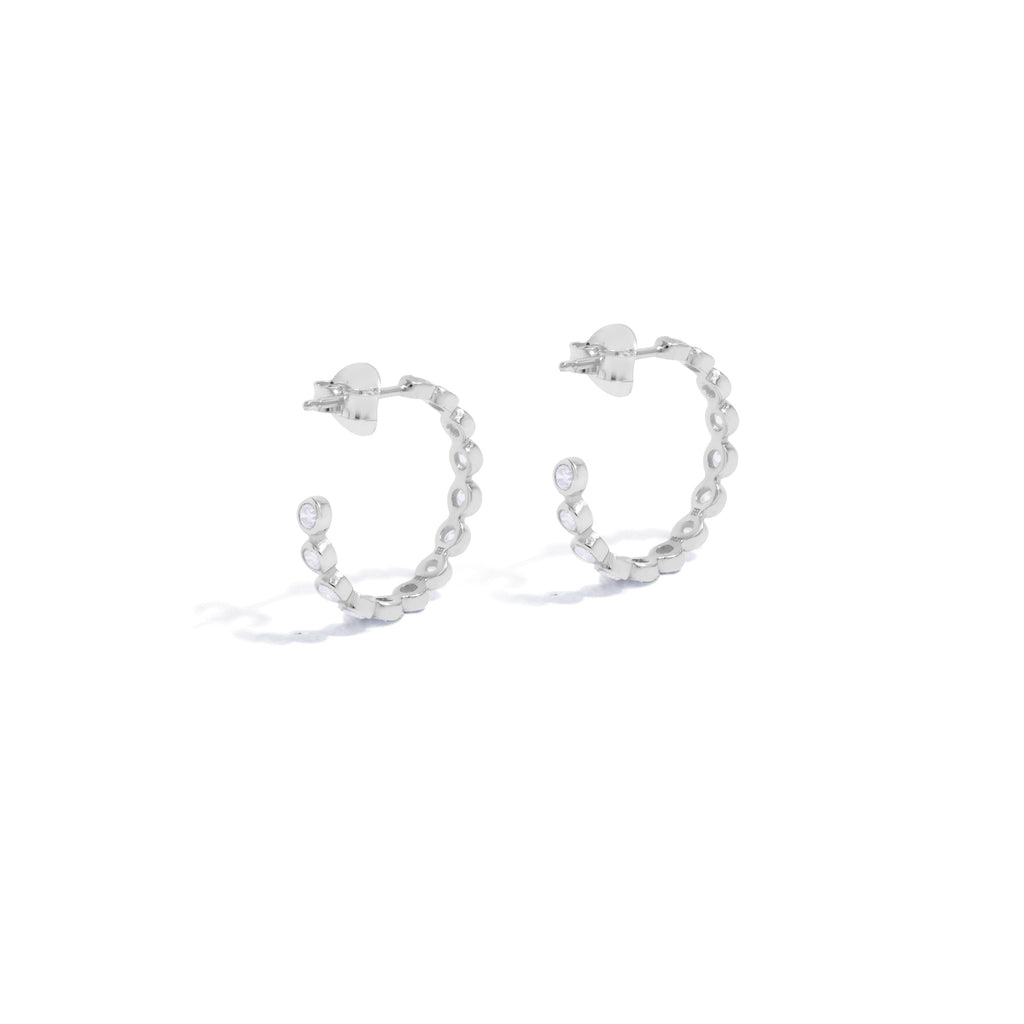 Petite Sterling Silver 925 Hoop Earrings