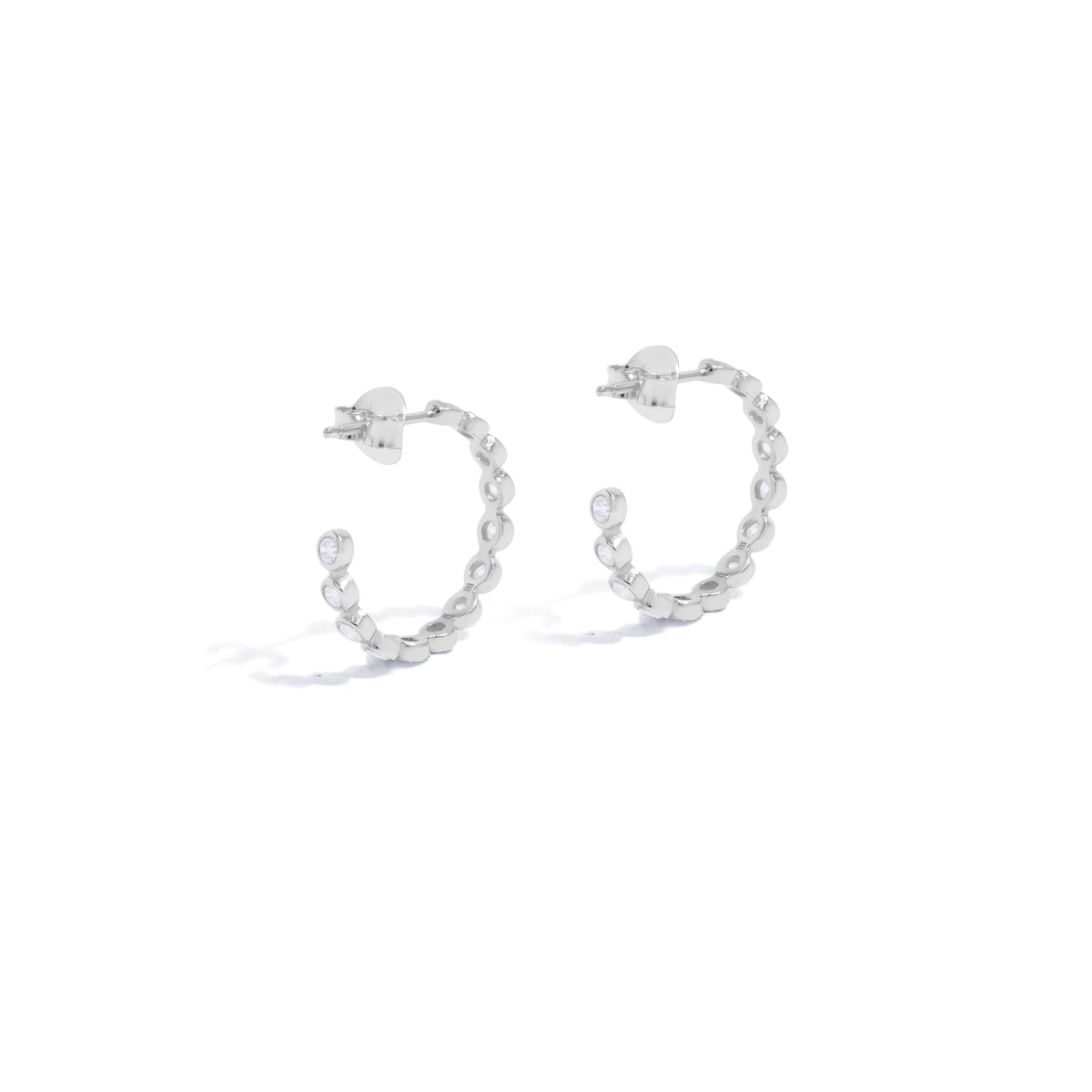 Petite Sterling Silver 925 Hoop Earrings