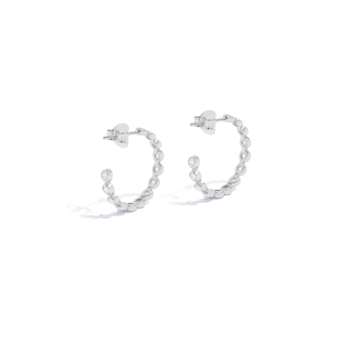 Petite Sterling Silver 925 Hoop Earrings
