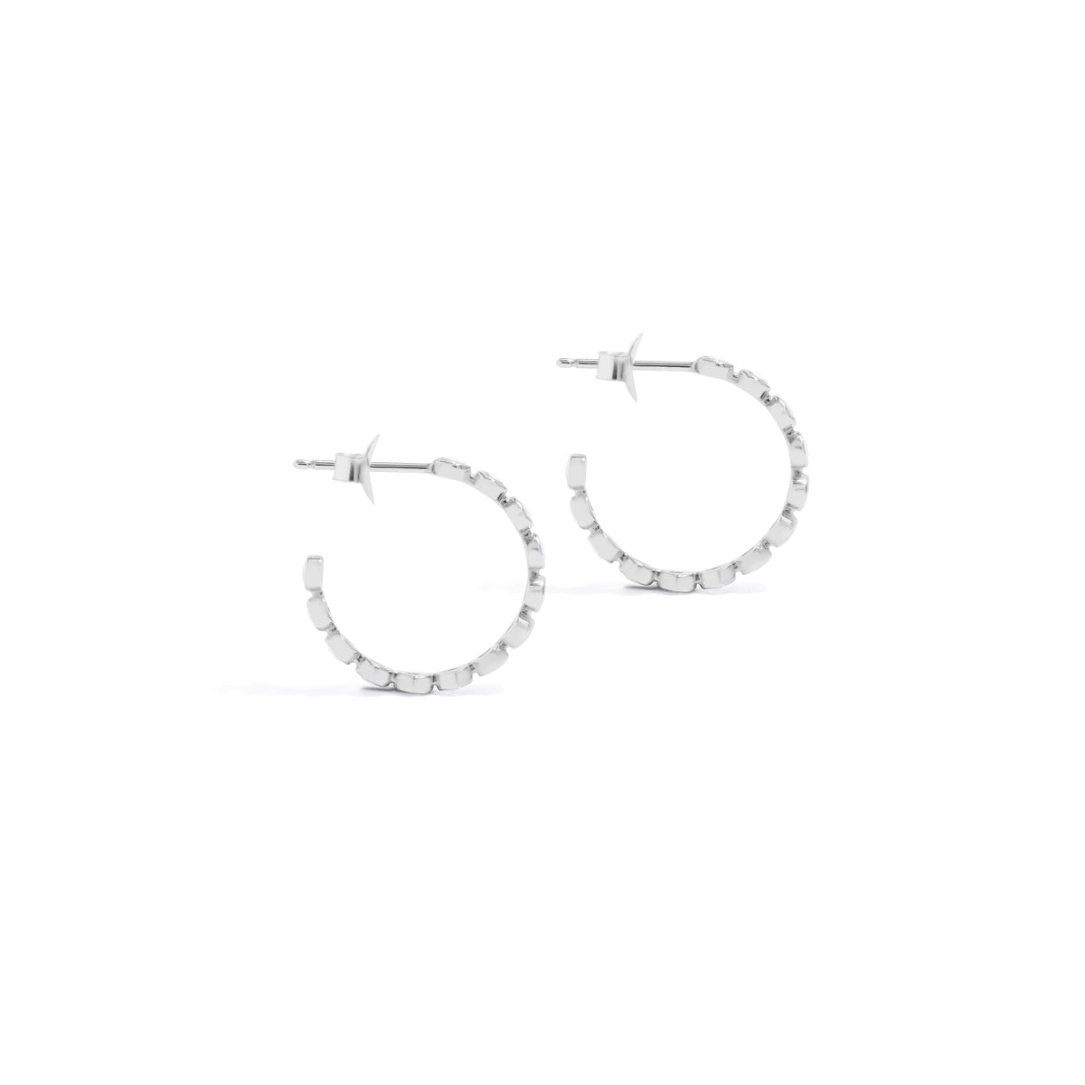 Petite Sterling Silver 925 Hoop Earrings