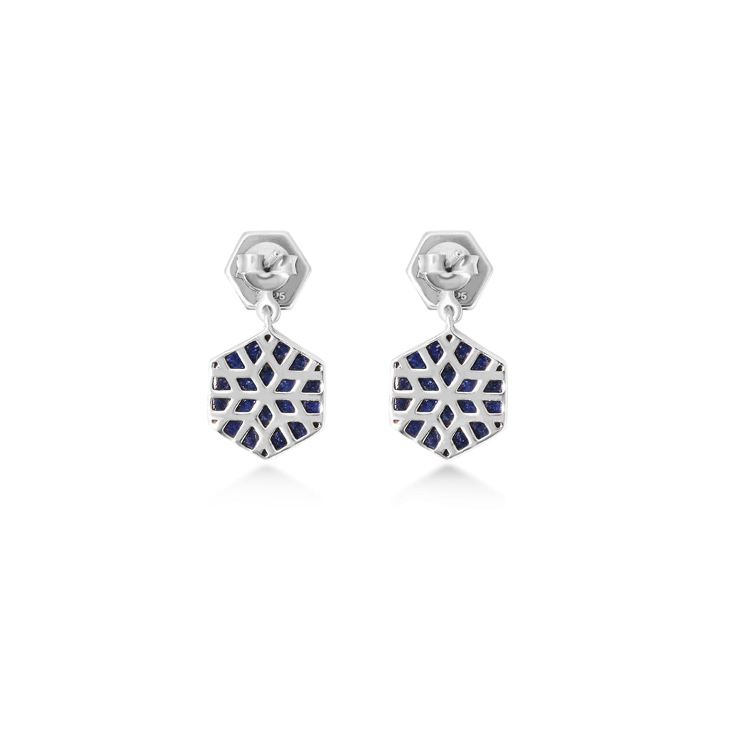 Anting Big Stud Koleksi Jali Sterling Silver 925