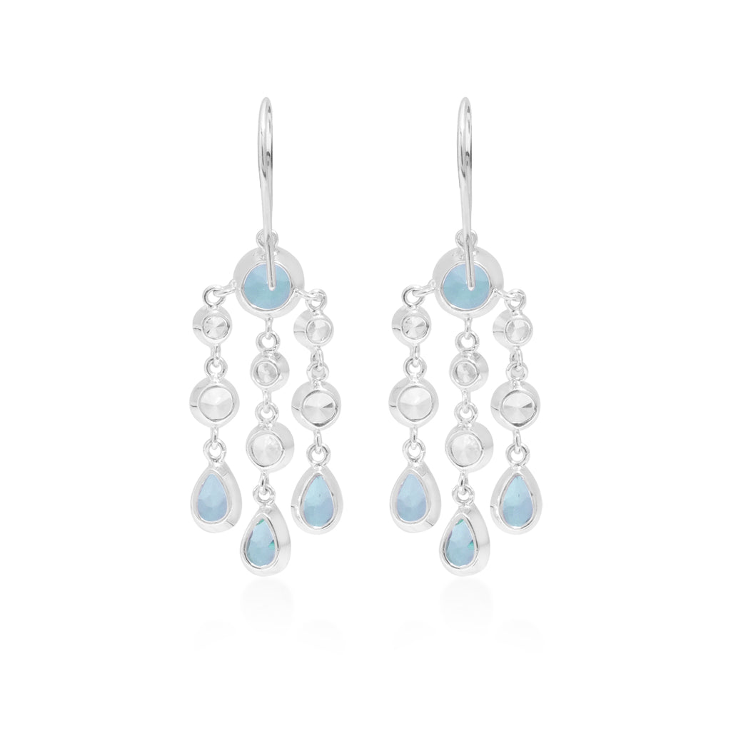 Anting Dangling Chandelier Long 1 Perak 925 Koleksi Alleania
