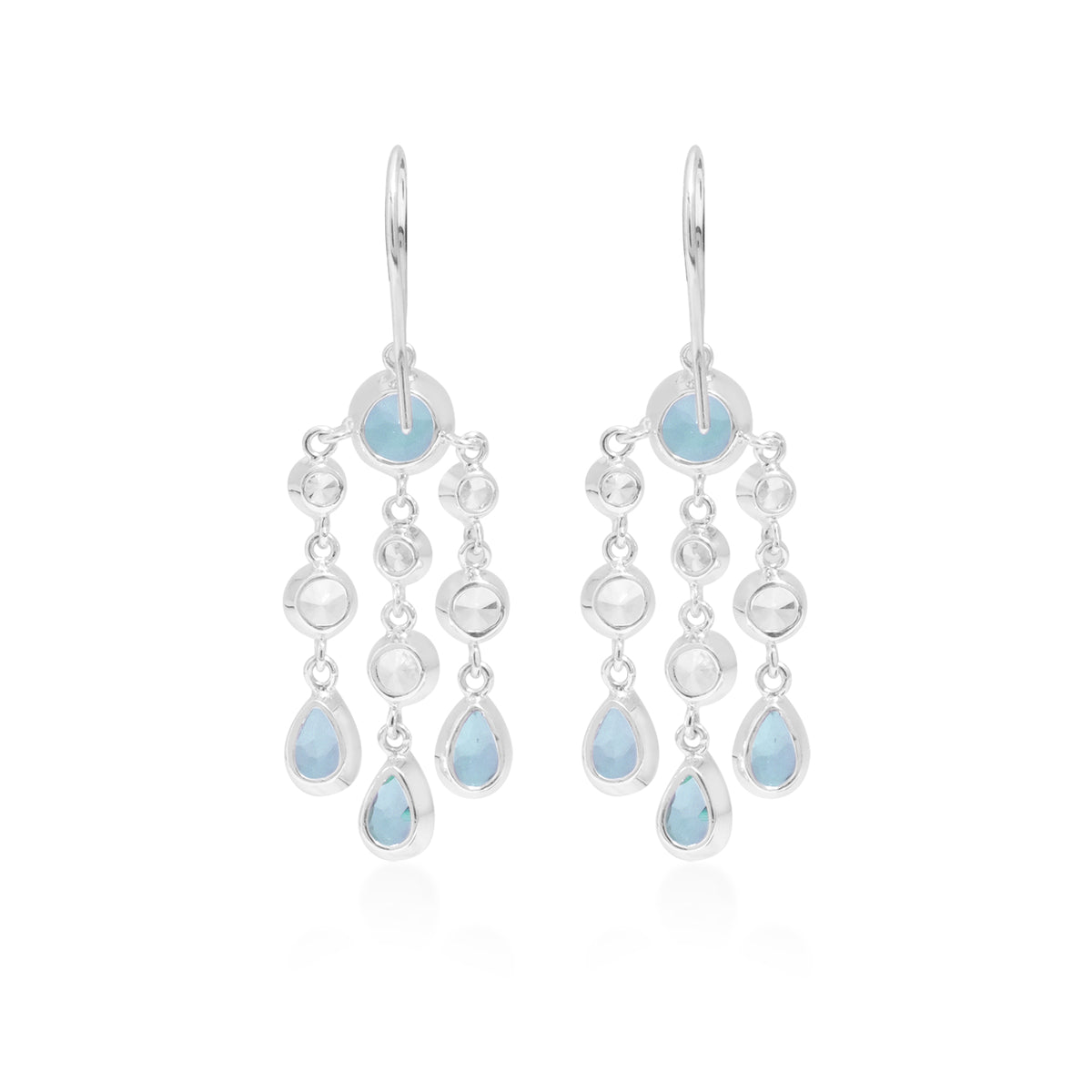 Anting Dangling Chandelier Long 1 Perak 925 Koleksi Alleania