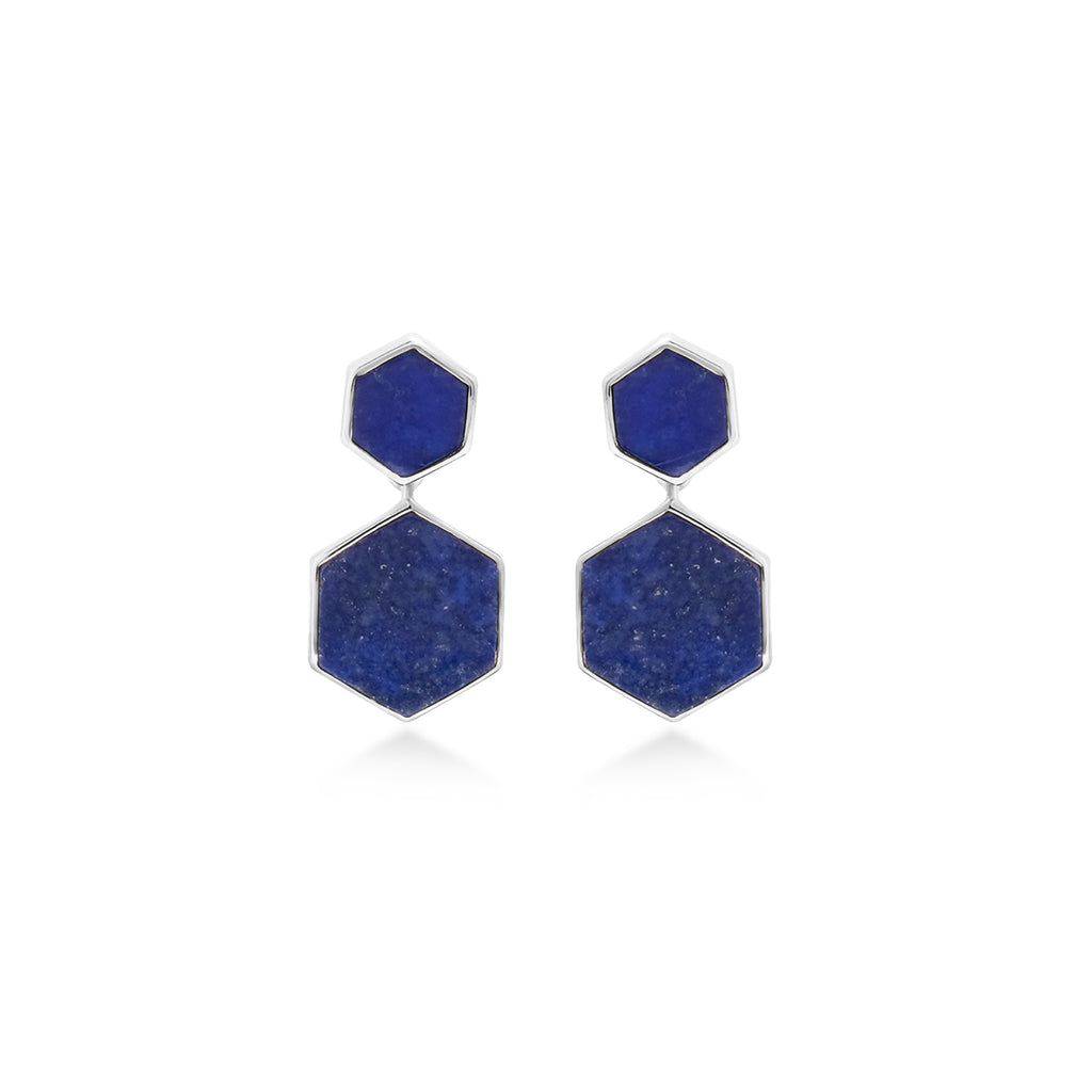 Anting Big Stud Koleksi Jali Sterling Silver 925