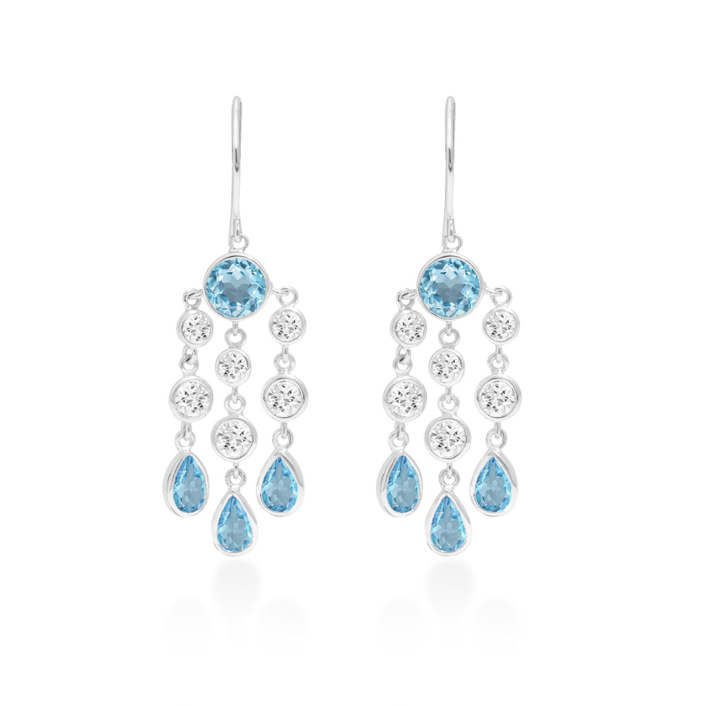 Anting Dangling Chandelier Long 1 Perak 925 Koleksi Alleania