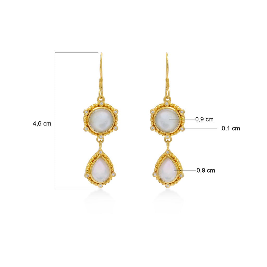 Anting Dangling Perak 925 Koleksi Candra Kirana