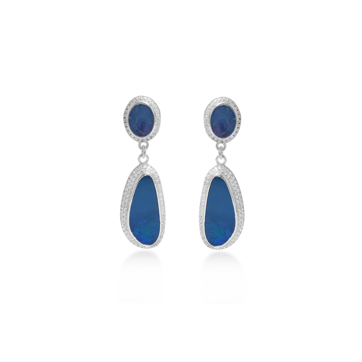 Anting Drop Koleksi Opal Perak 925