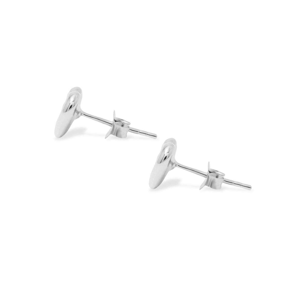 Anting Stud Koleksi Dainty Heart Sterling Silver 925