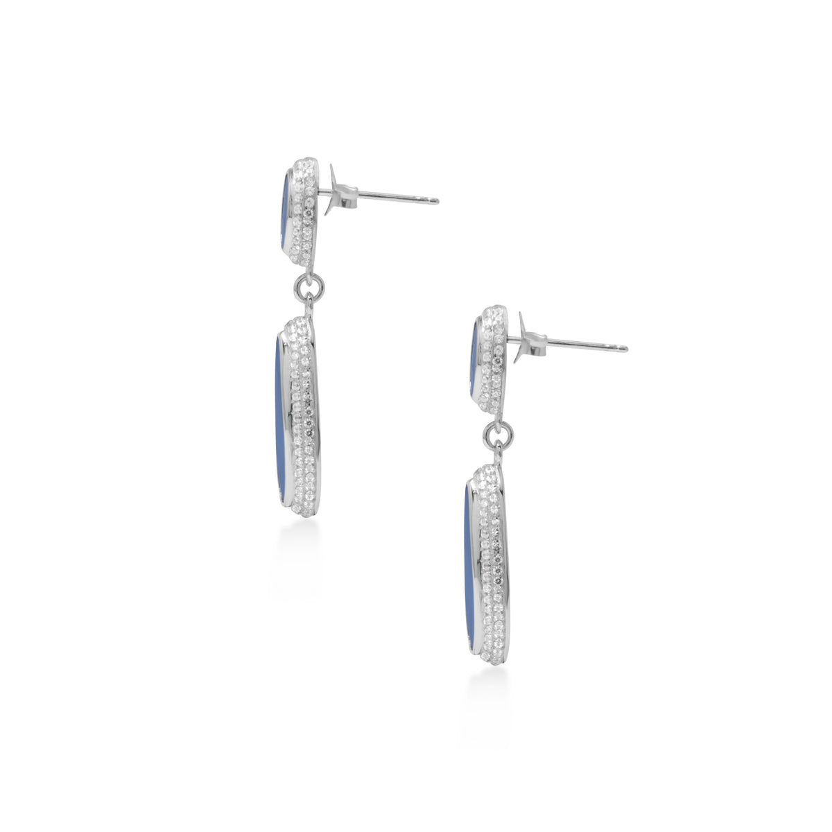 Anting Drop Koleksi Opal Perak 925