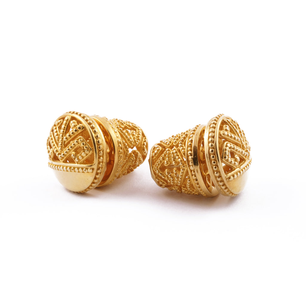 Anting Subeng Besar Perak 925 Koleksi Songket Bali