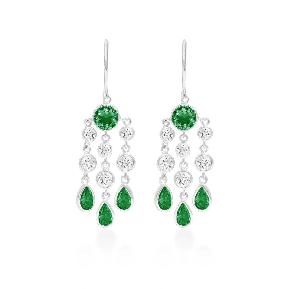 Anting Dangling Chandelier Long 1 Perak 925 Koleksi Alleania