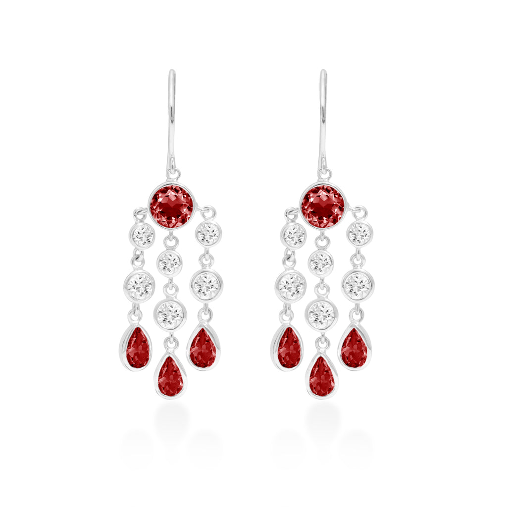 Anting Dangling Chandelier Long 1 Perak 925 Koleksi Alleania