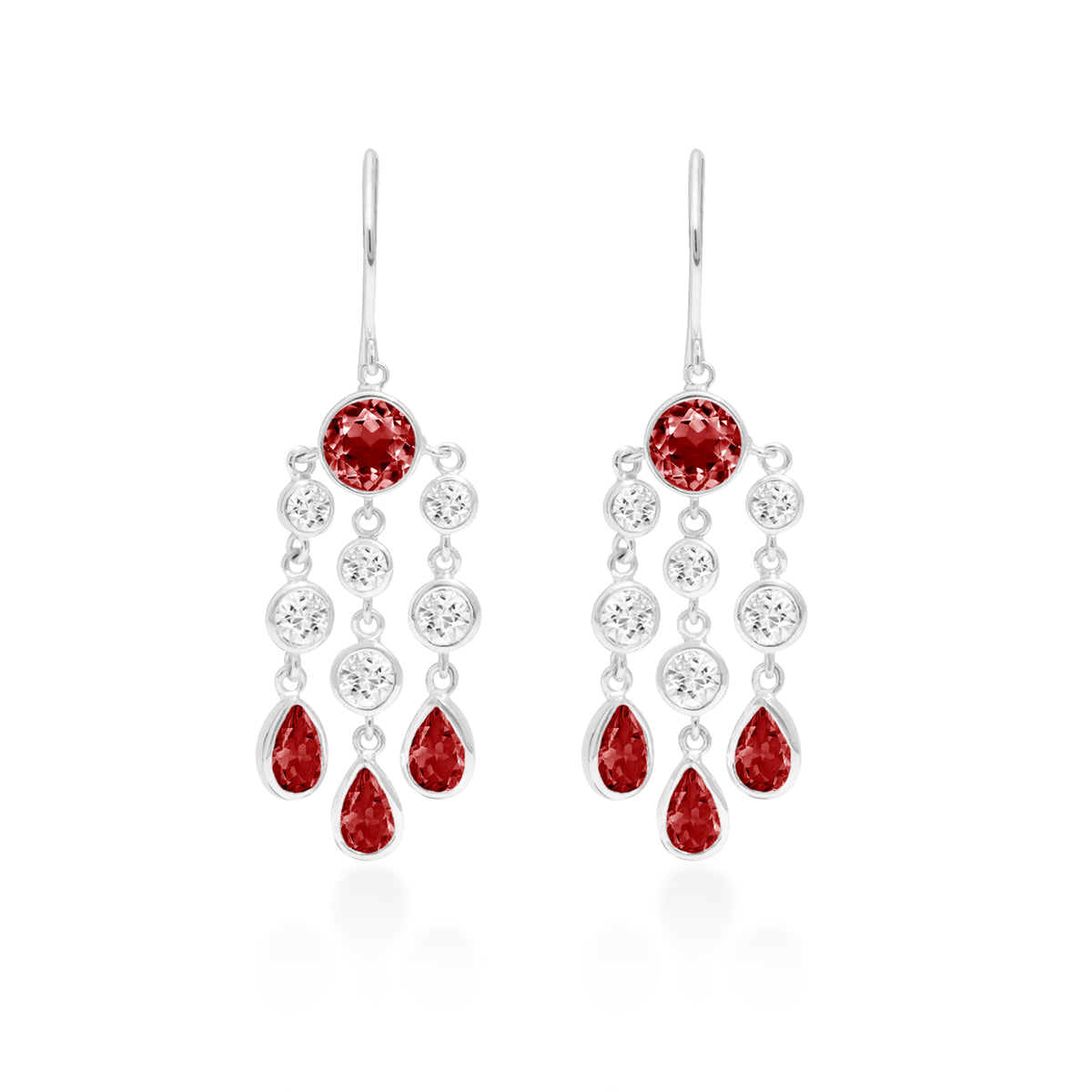 Anting Dangling Chandelier Long 1 Perak 925 Koleksi Alleania