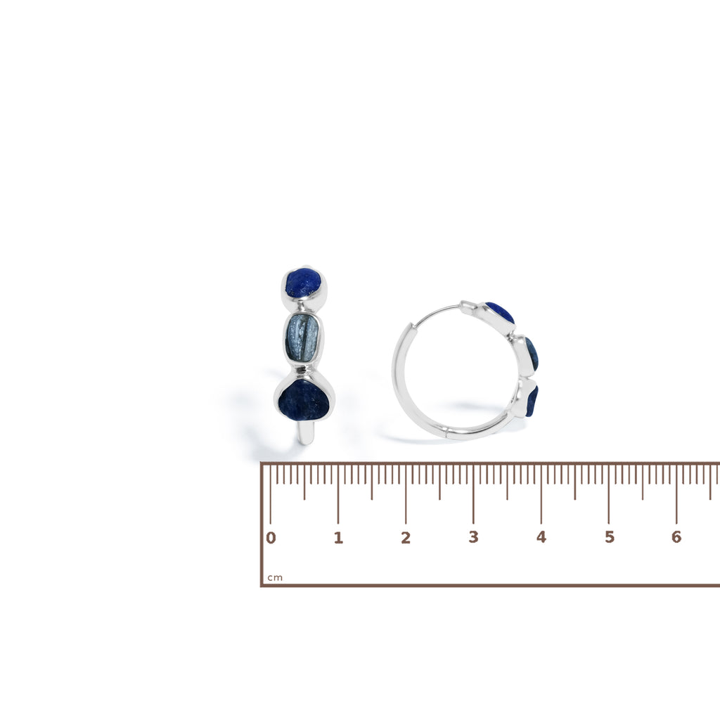 Anting Hoop Koleksi Pristine Chakra Perak 925