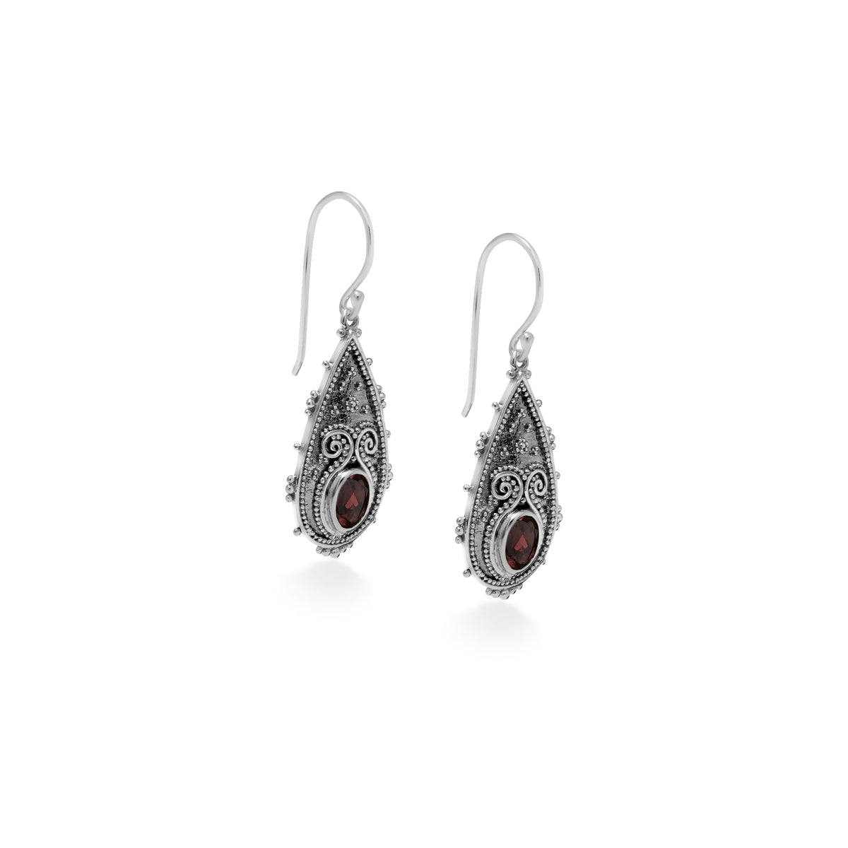 Anting Drop Koleksi Mandala Sterling Silver 925