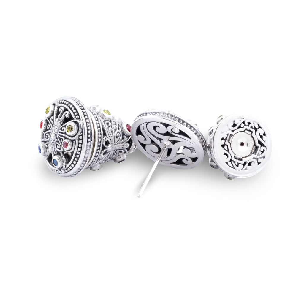 Subeng Perak Koleksi Kupu Kupu Balinese Traditional Earrings