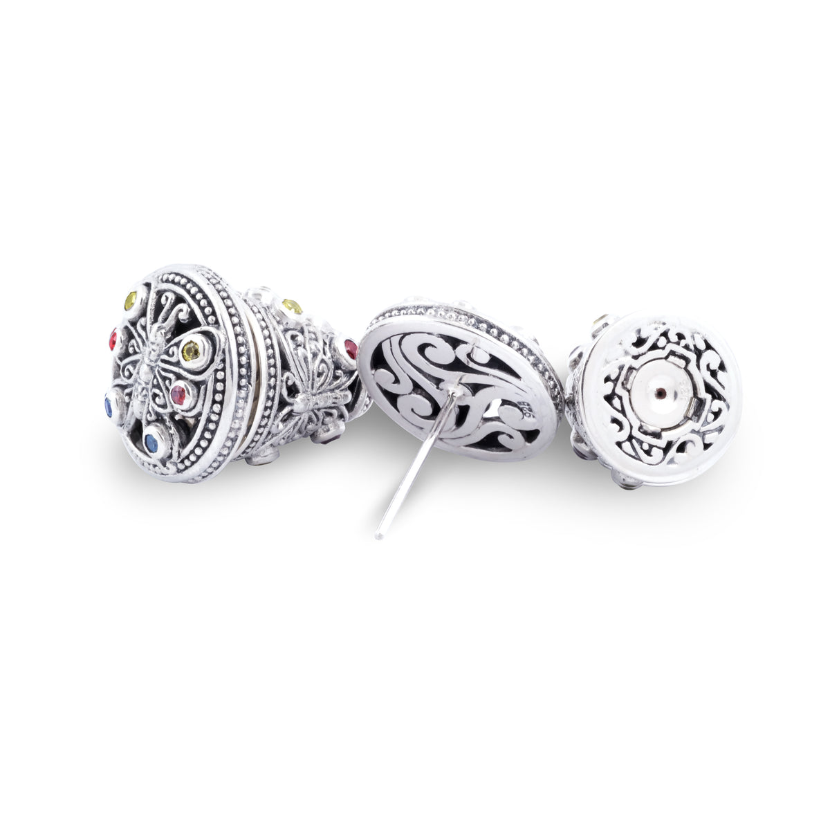 Subeng Perak Koleksi Kupu Kupu Balinese Traditional Earrings