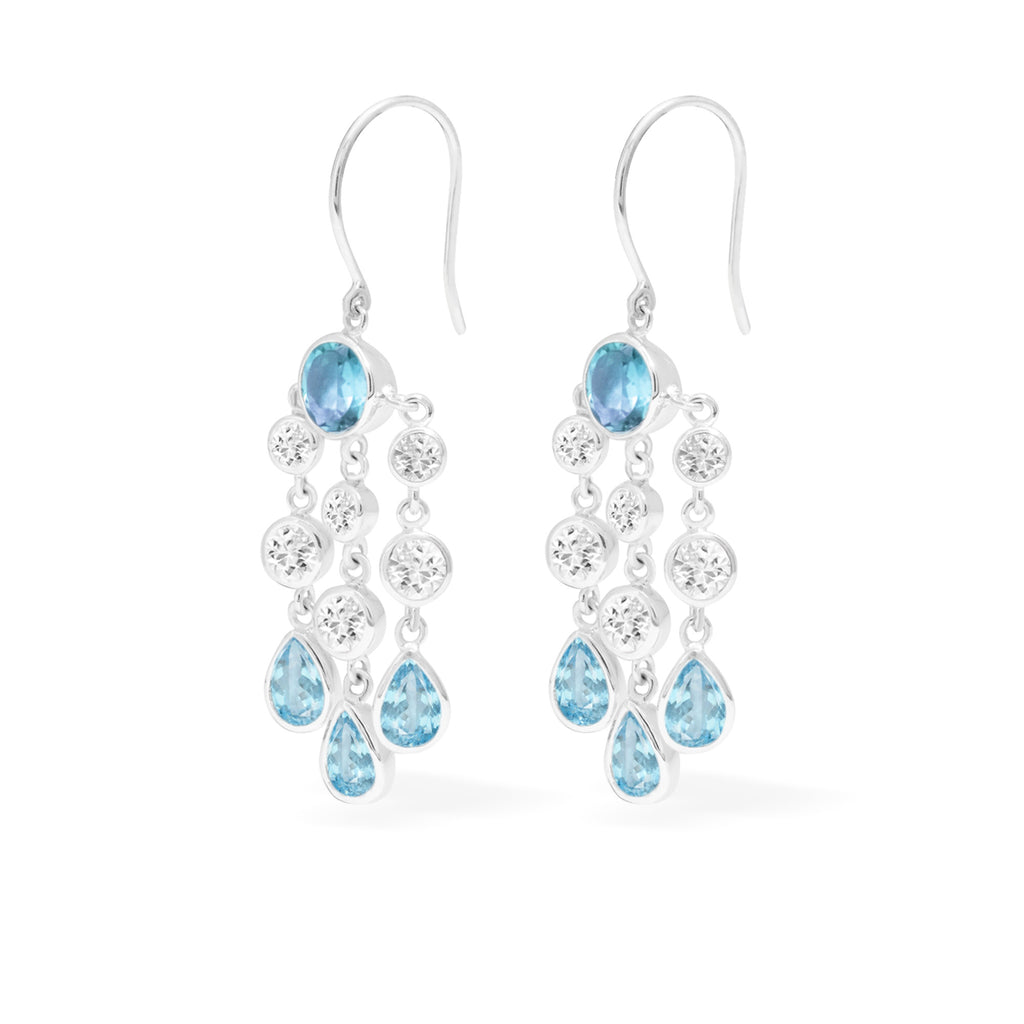 Anting Dangling Chandelier Long 1 Perak 925 Koleksi Alleania