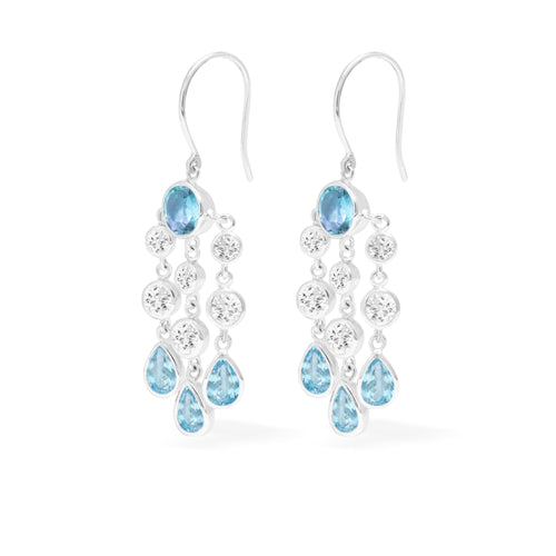 Anting Dangling Chandelier Long 1 Perak 925 Koleksi Alleania