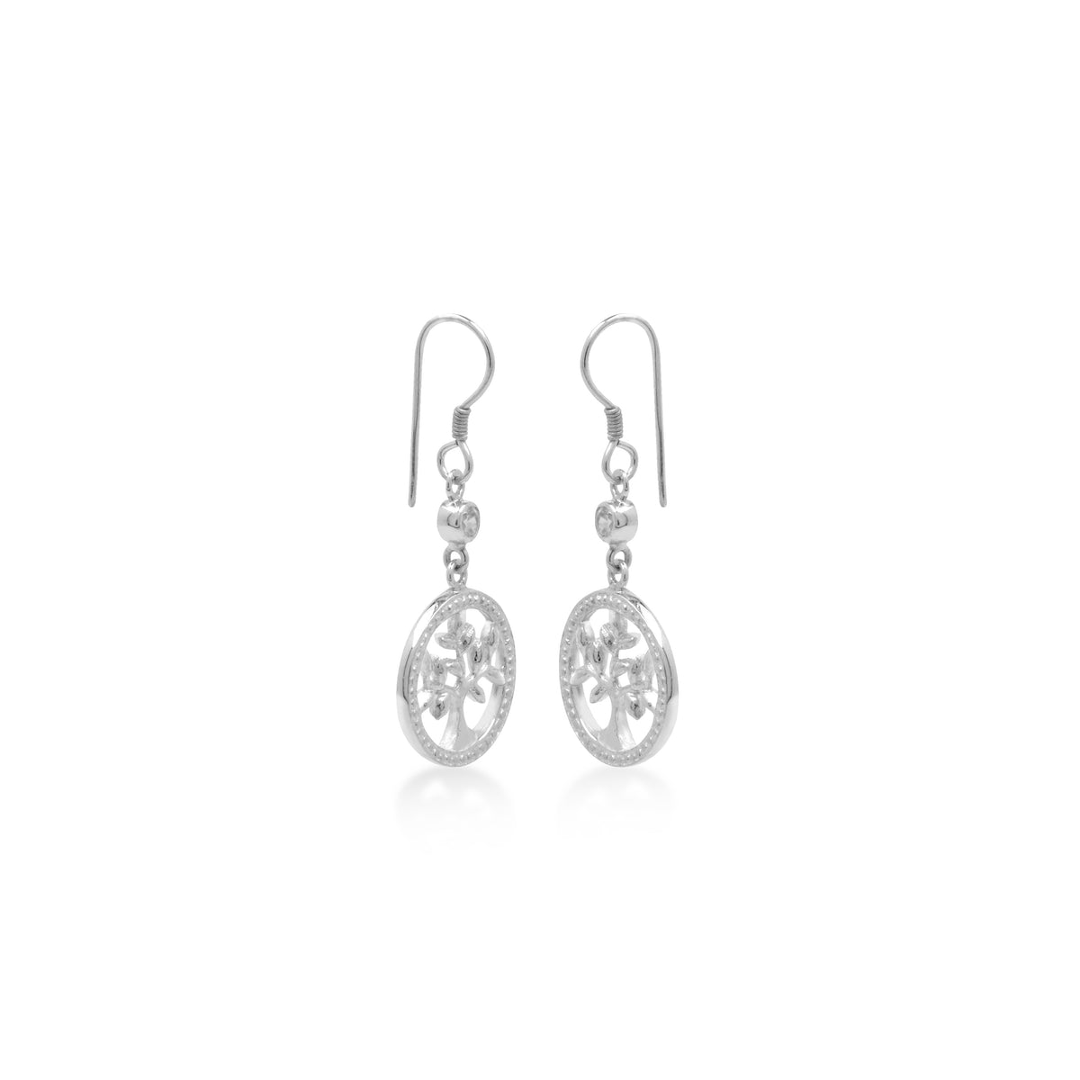Anting Dangling Perak 925 Koleksi Tree Of Life