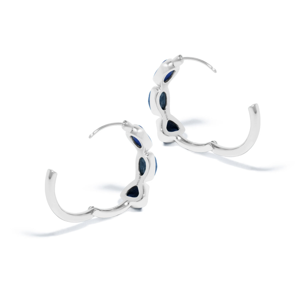 Anting Hoop Koleksi Pristine Chakra Perak 925