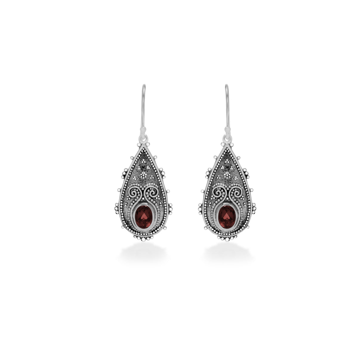 Anting Drop Koleksi Mandala Sterling Silver 925