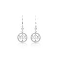 925 Sterling Silver Tree Of Life Collection Dangle Earrings