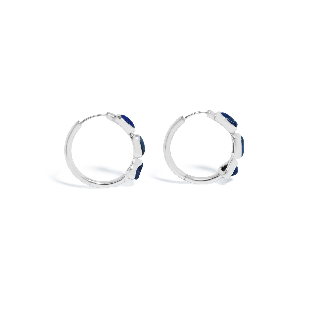Anting Hoop Koleksi Pristine Chakra Perak 925