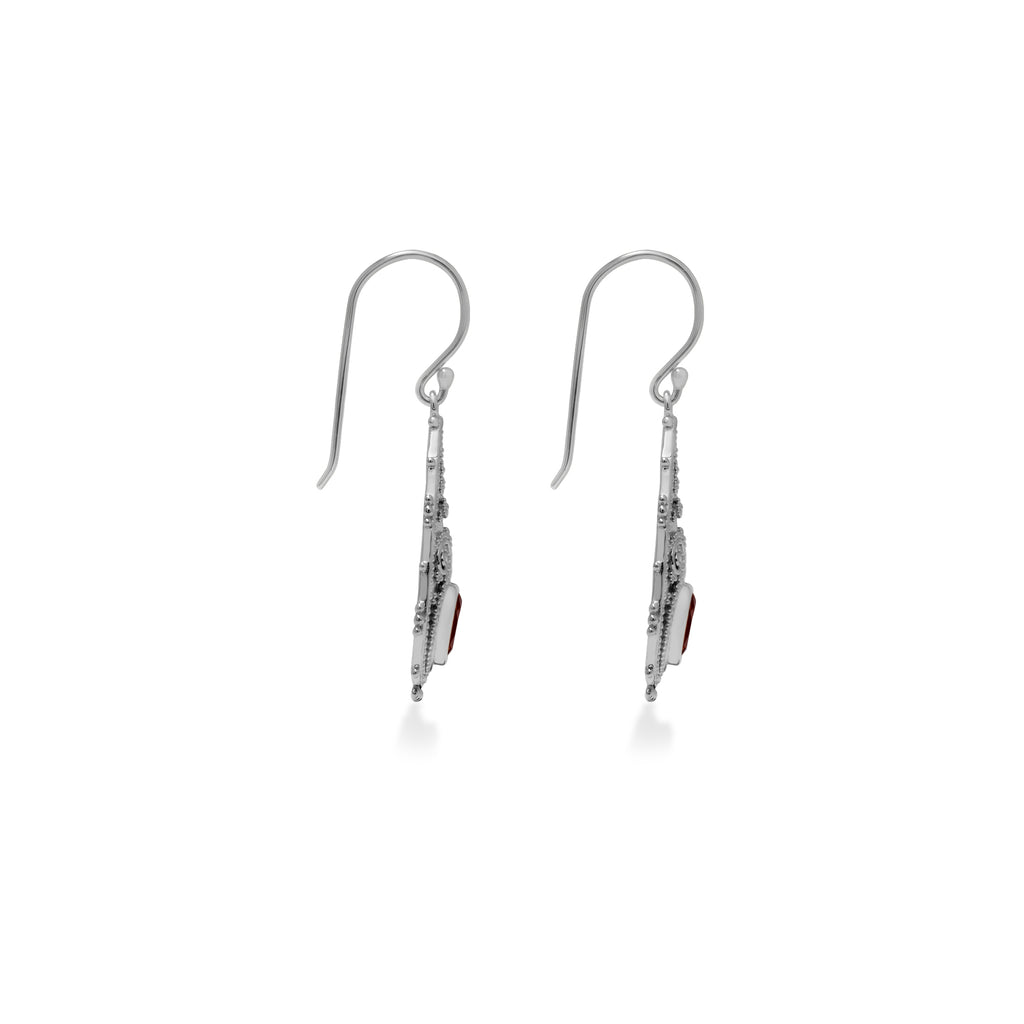 Anting Drop Koleksi Mandala Sterling Silver 925