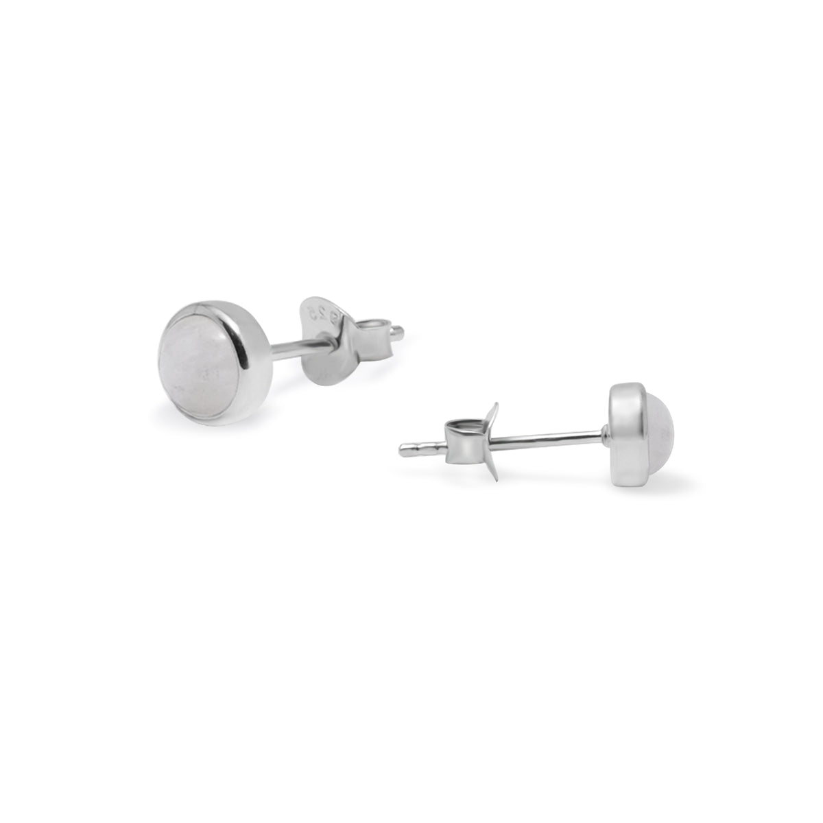 Anting Stud Round Koleksi Serenity Perak 925