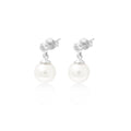 Anting Stud Koleksi Lumine Pearl Sterling Silver 925