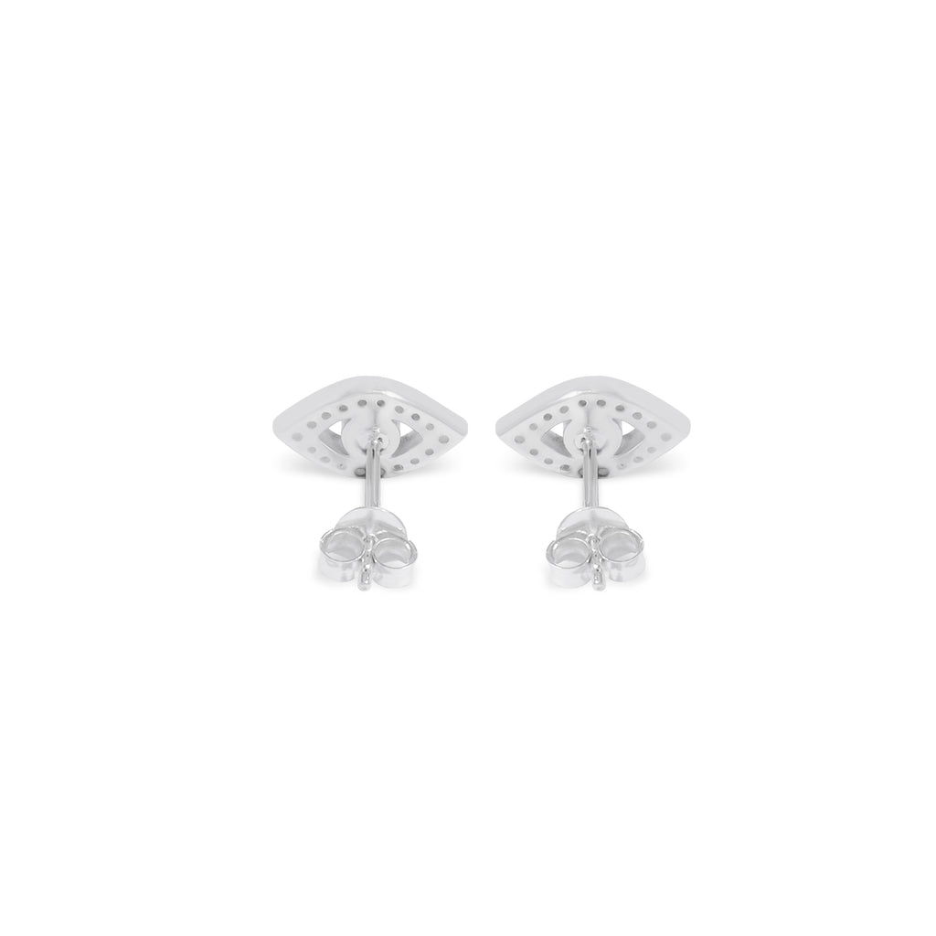 Anting Stud Perak Koleksi Evil Eye Sterling Silver 925
