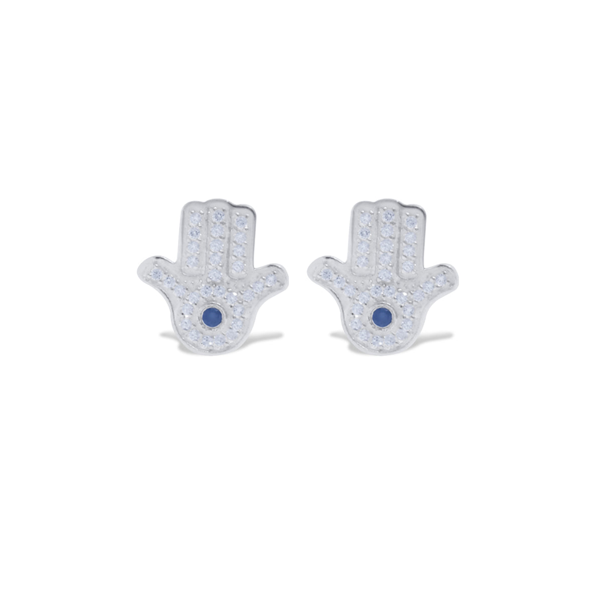 Anting Stud Perak Koleksi Hamsa Sterling Silver 925