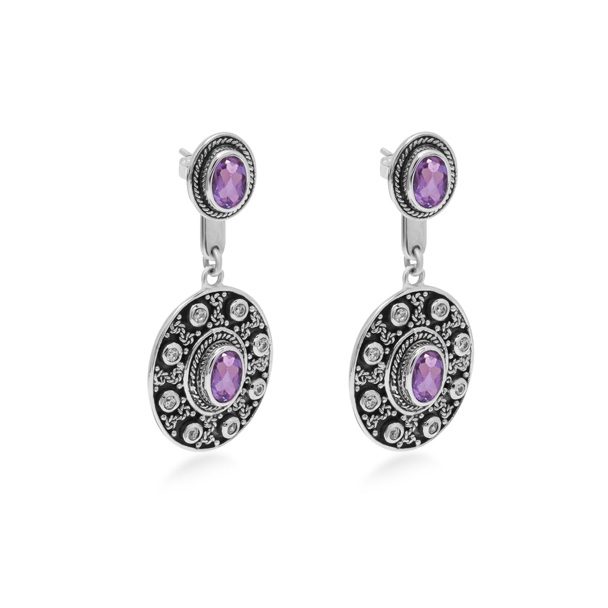 Anting Stud Perak 925 Koleksi Renggana