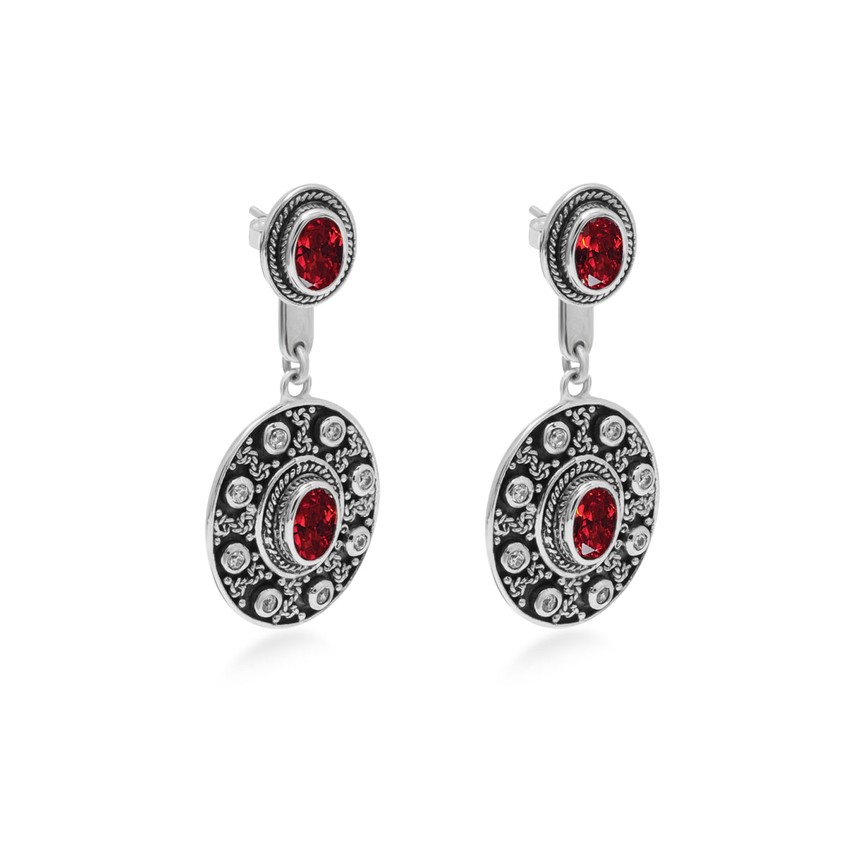 Anting Stud Perak 925 Koleksi Renggana