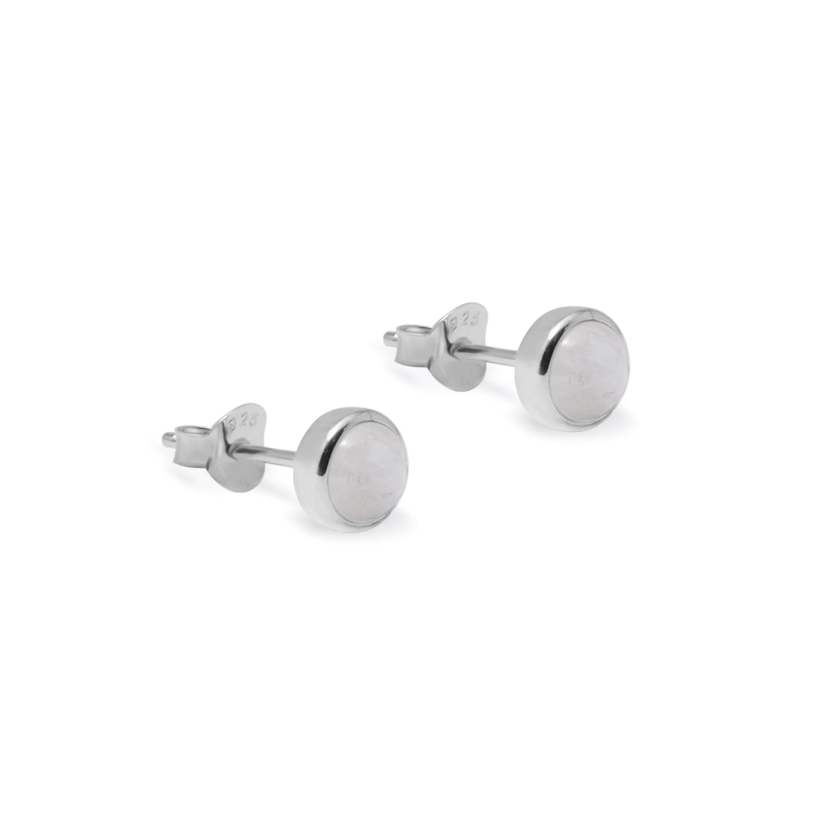 Anting Stud Round Koleksi Serenity Perak 925