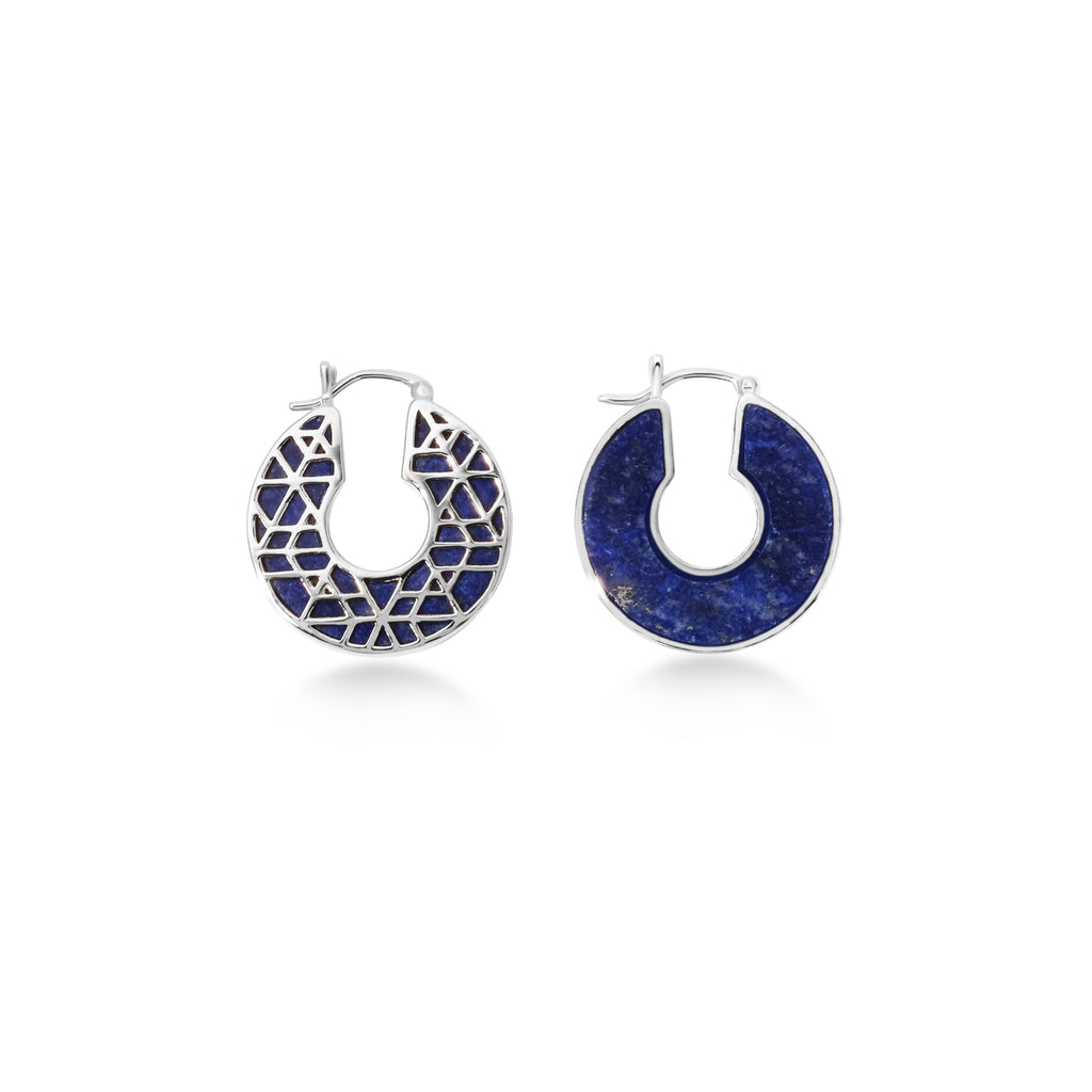 Anting Hoop Koleksi Jali Sterling Silver 925