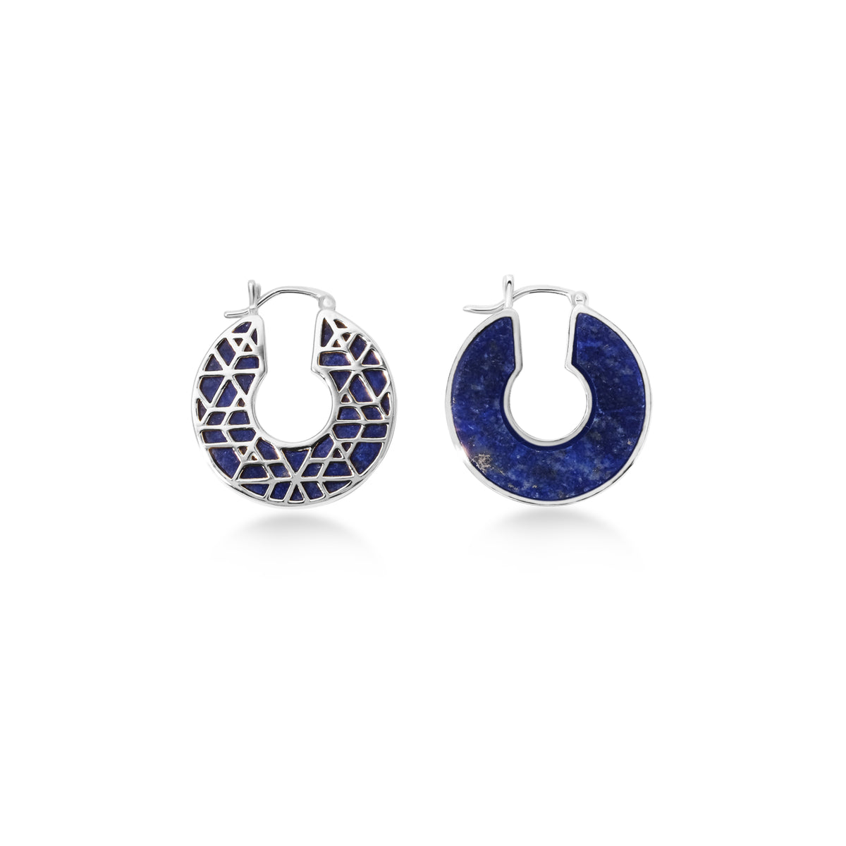 Anting Hoop Koleksi Jali Sterling Silver 925