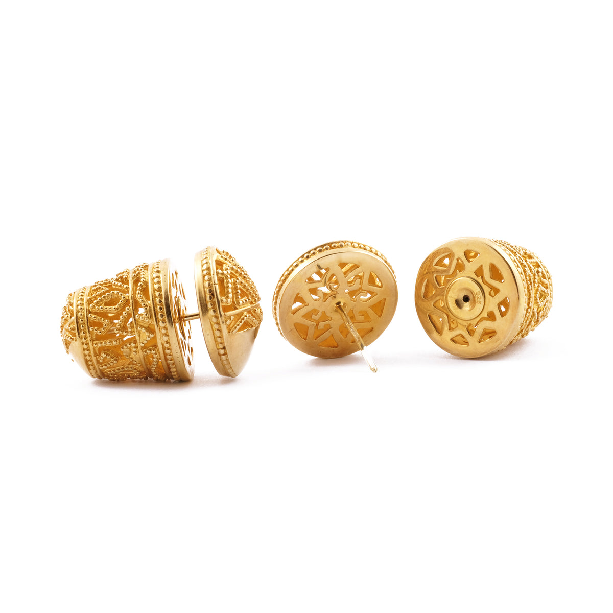 Anting Subeng Medium Perak 925 Koleksi Songket Bali