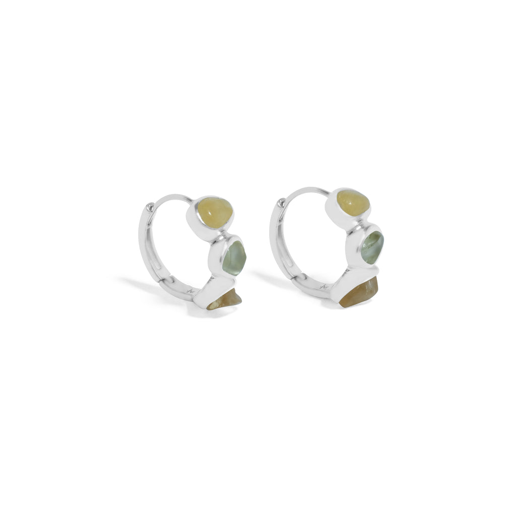 Anting Hugie Koleksi Pristine Chakra Perak 925