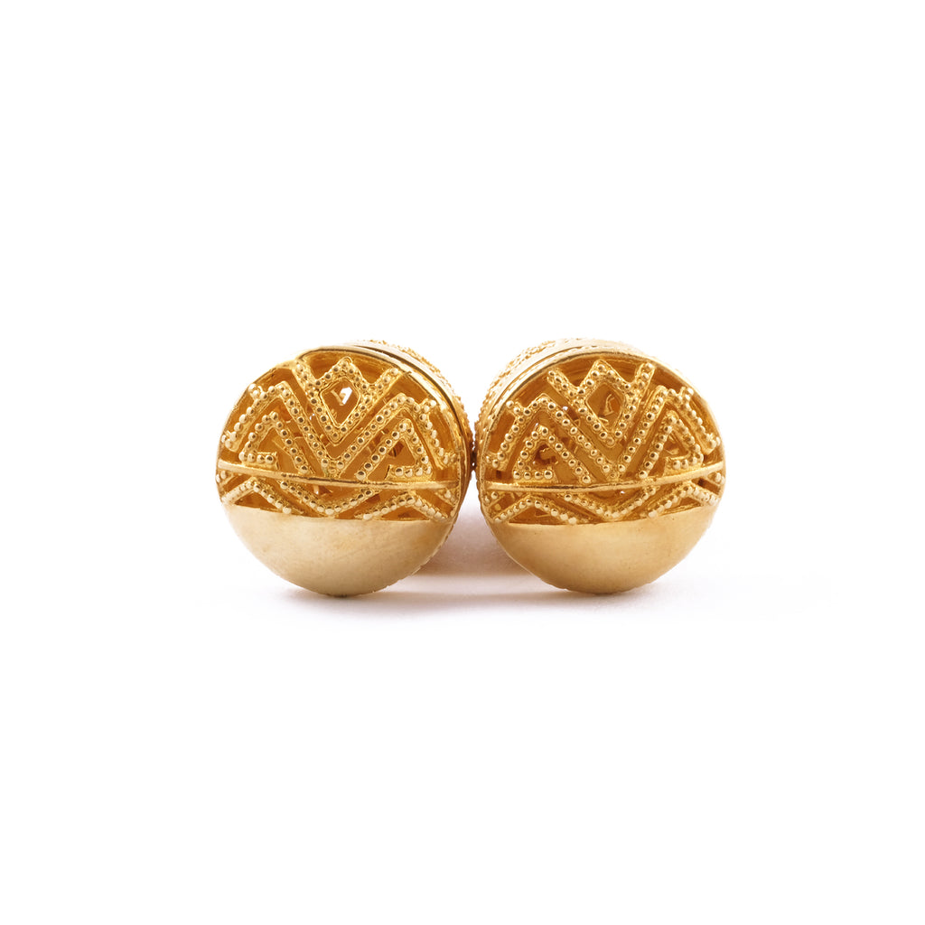 Anting Subeng Medium Perak 925 Koleksi Songket Bali