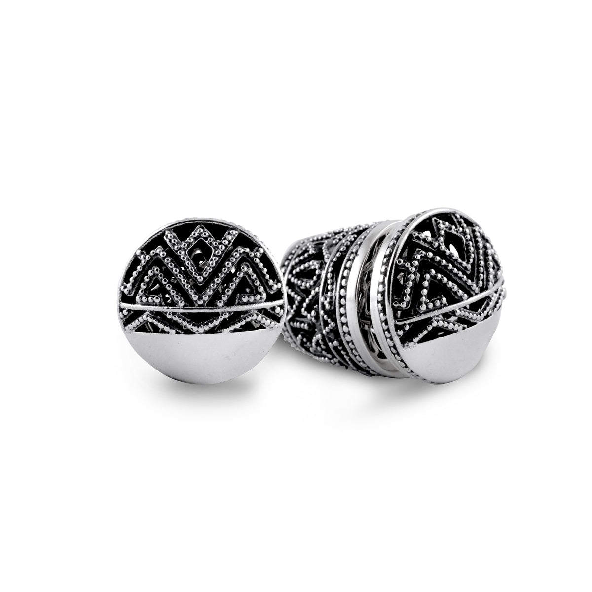 Anting Subeng Medium Perak 925 Koleksi Songket Bali
