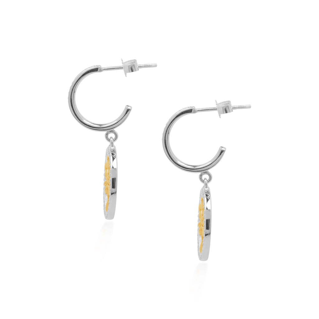 Anting Hoop Perak 925 Koleksi Tree Of Life