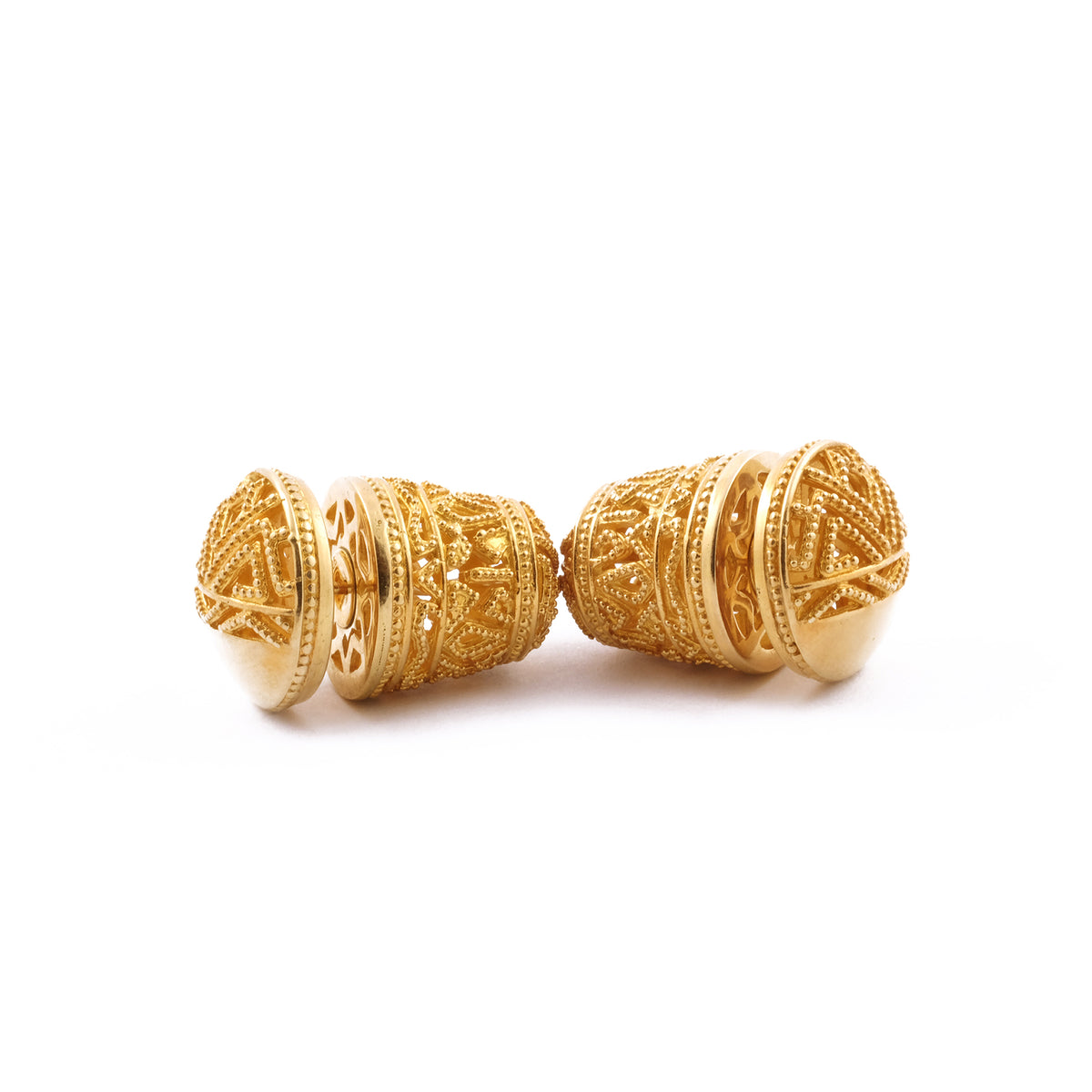 Anting Subeng Medium Perak 925 Koleksi Songket Bali