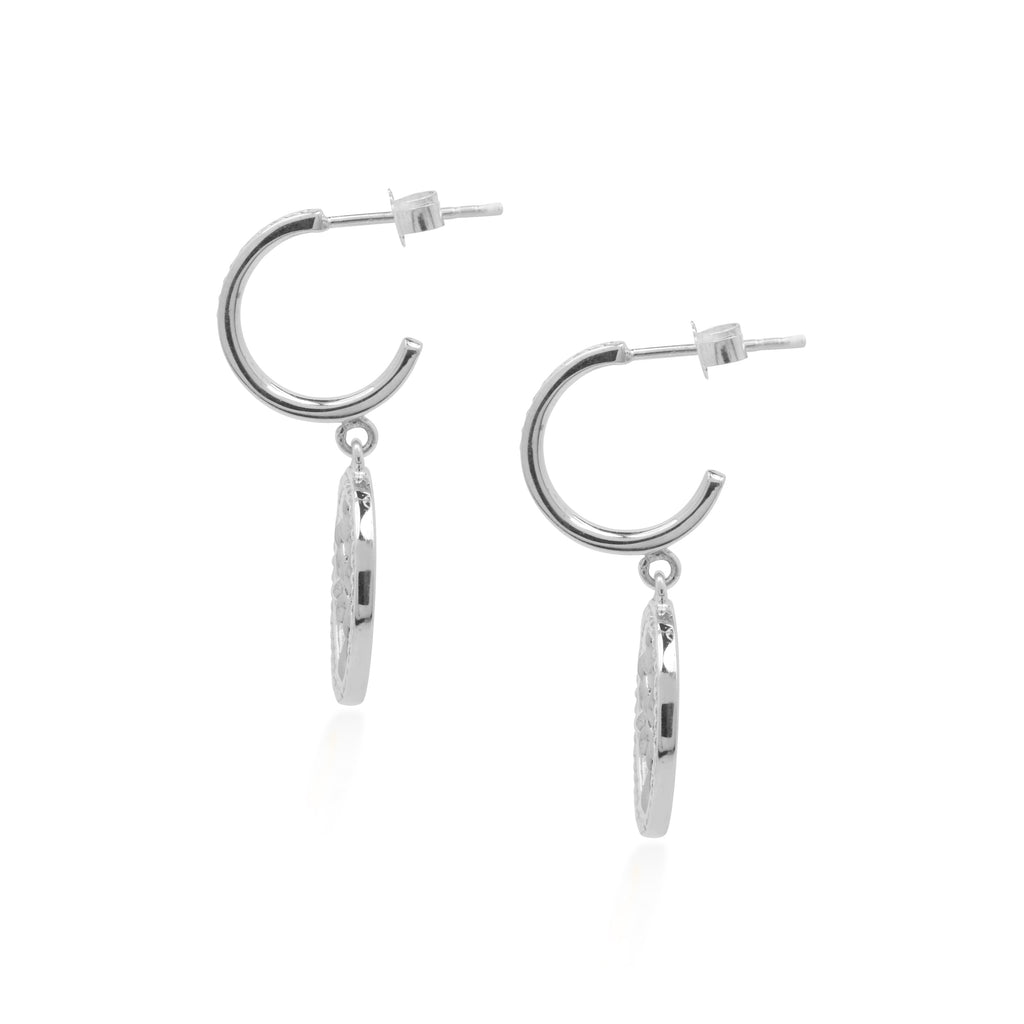 Anting Hoop Perak 925 Koleksi Tree Of Life