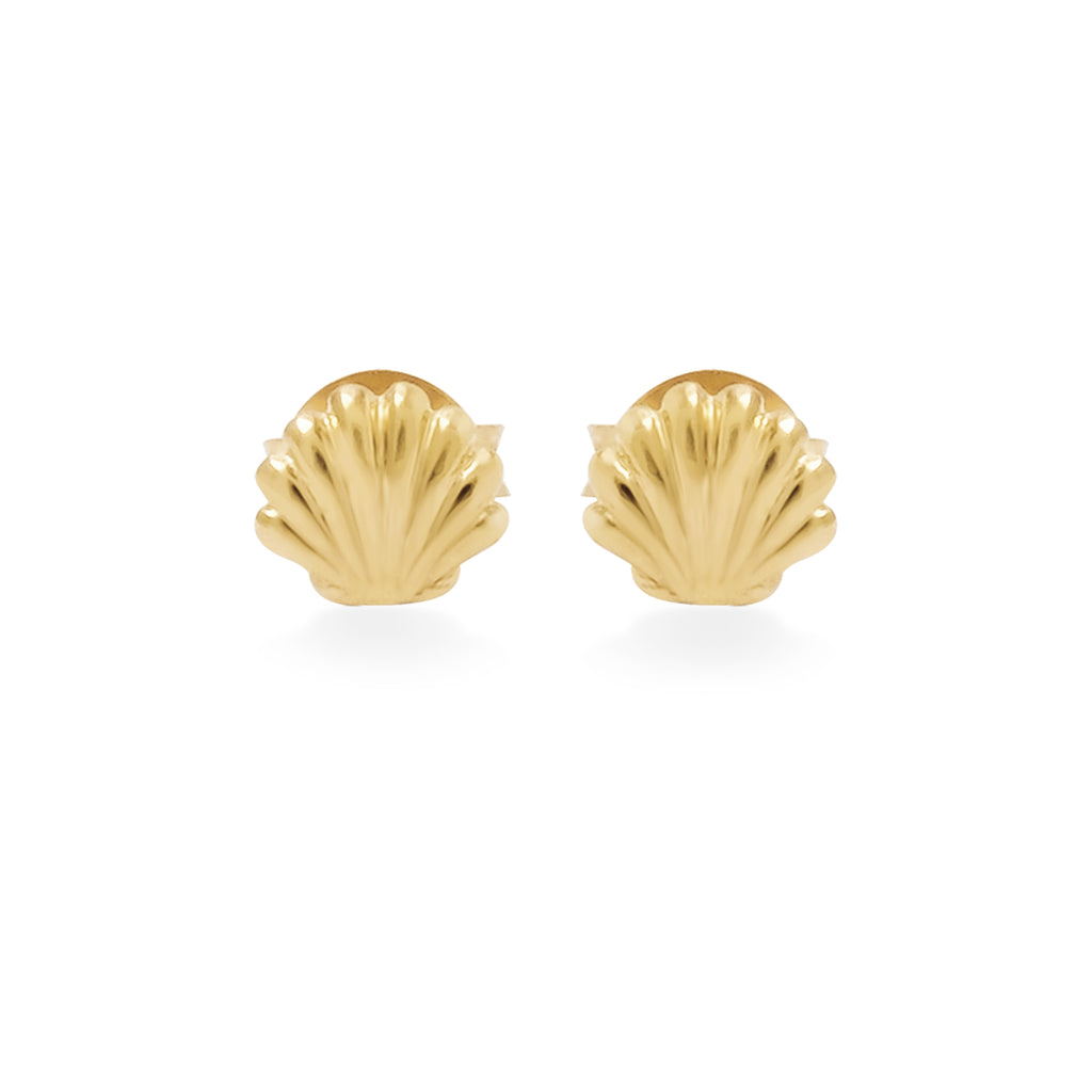Anting Stud Koleksi Shell Sterling Silver 925